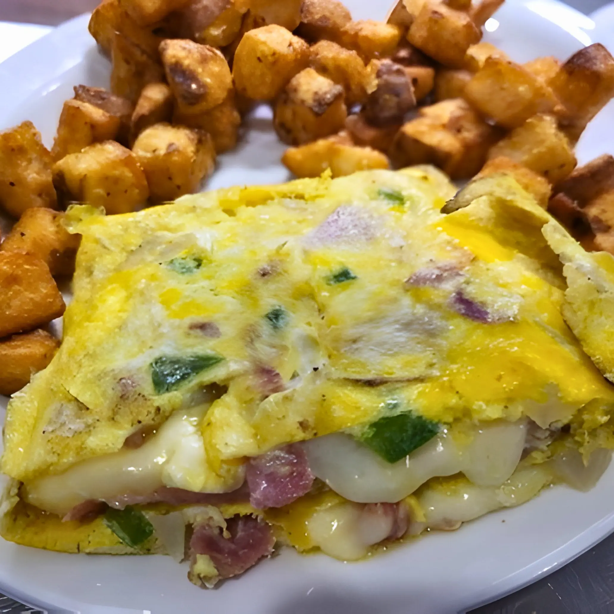 Western or Smoked Meat Omelette-1
